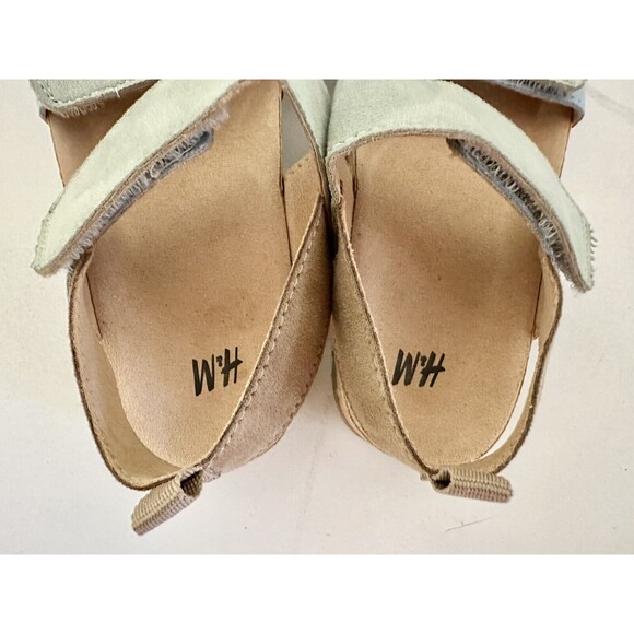 H&M Baby Sandals Light Blue Chambray shoes size 8.5 Toddler - Picture 5 of 9